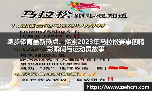 跑步体育最新热点：探索2023年马拉松赛事的精彩瞬间与运动员故事